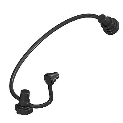 30098970_sparepart/HOSE: OXYGEN MASK, BLACK