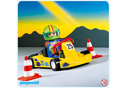 3013-A Pilote/kart jaune detail image 1