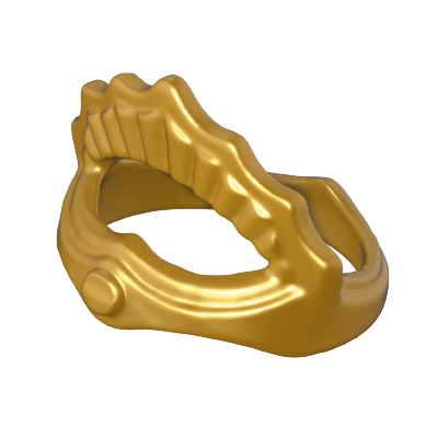 30208260_sparepart/HALO:CROWN(CHILD), GOLD