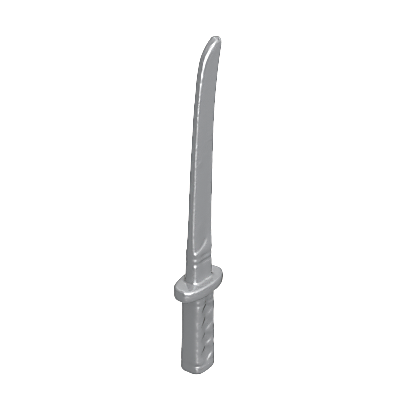 30209602_sparepart/sword:ninja silver