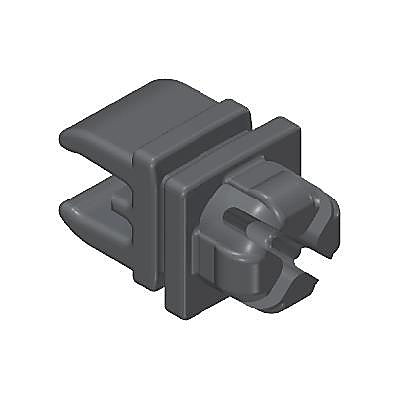 30209950_sparepart/CLIP WITH SYSTEM X KNOB BLACK