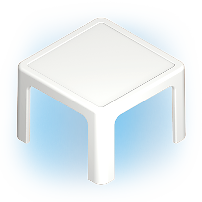 30210123_sparepart/TABLE, SMALL, SQUARE WHITE