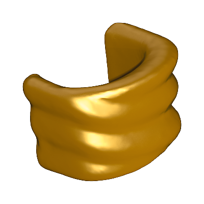 30212200_sparepart/BAND:WRIST SQ.,SRT. GOLD