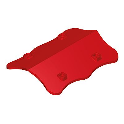 30212843_sparepart/PLAYGROUND TOWER ROOF RED