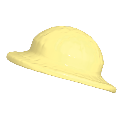 30216840_sparepart/HAT:STRAW CHILD,LT.YEL