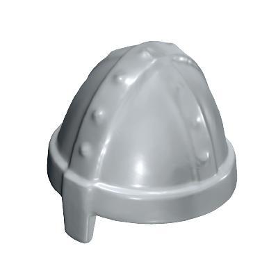Playmobil Cheveux en Côte de Maille Gris Foncé