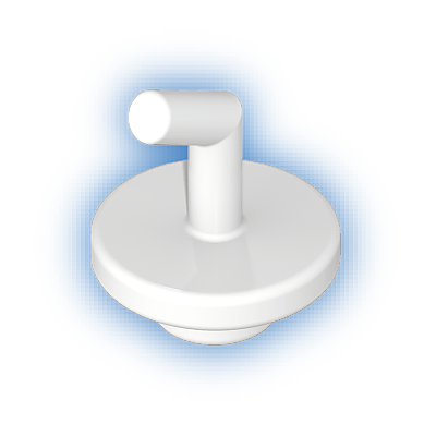 30222303_sparepart/LID WITH STRAW WHITE
