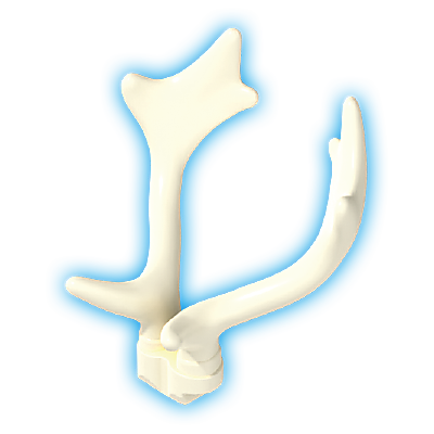 30225832_sparepart/Cornes de cerf blanches