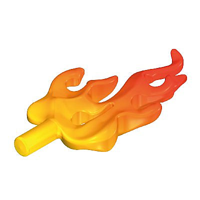 30225912_sparepart/FLAME PEG ON BACK ORANGE/YELLOW