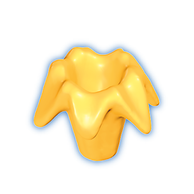 30237992_sparepart/Bouton fleur jaune