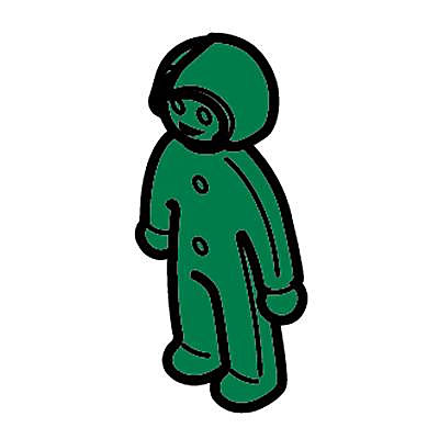 30242322_sparepart/Poupée verte