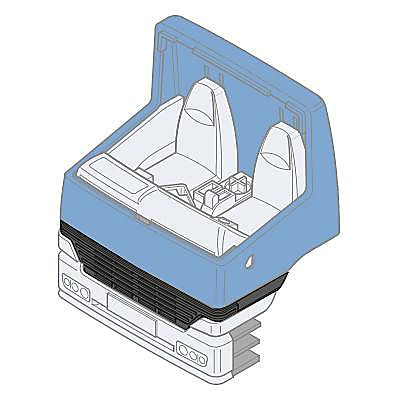 30246422_sparepart/Kühlergrill-LKW RC