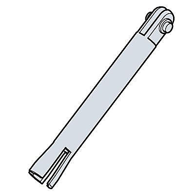 30247032_sparepart/Tube gris clair avec encoches