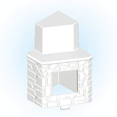 30251043_sparepart/Cheminée mur blanc