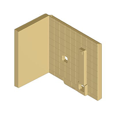 30251173_sparepart/Partie de mur beige