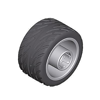 30253022_sparepart/WHEEL WITH TIRE BLACK