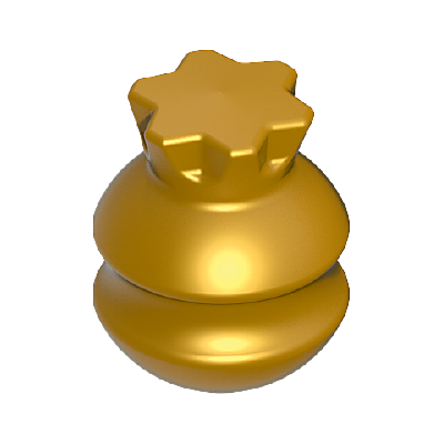 30258492_sparepart/Pièce ronde jaune