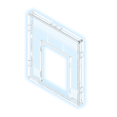 30269490_sparepart/WALL WITH DOOR OPENING