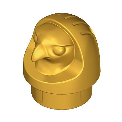 30292430_sparepart/CANOPIC JAR TOP PART FALCON GOLD
