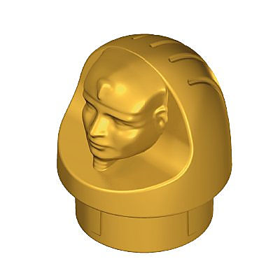30292440_sparepart/CANOPIC JAR TOP PART HUMAN GOLD