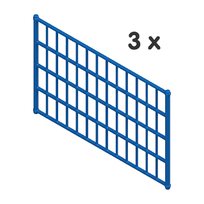 30511223_sparepart/Zaunelem.135x84 Gitter