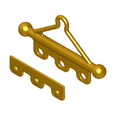 30511503_sparepart/Fahnenhalter 3-Knö.2tl