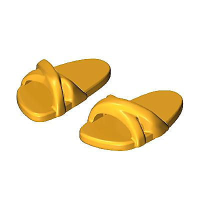 30600572_sparepart/Sandales jaunes femme