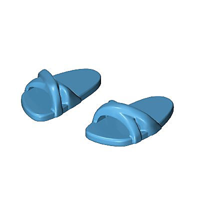 30600602_sparepart/Sandales bleues pour femme