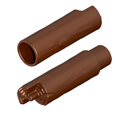 30616590_sparepart/LOG, NOTCHED ENDS - BROWN