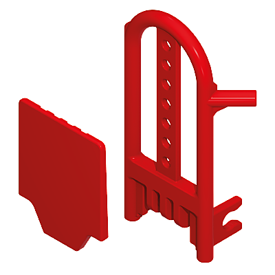 30617320_sparepart/roue de chariot rouge