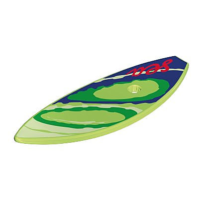 30645682_sparepart/Planche de surf verte et bleue II