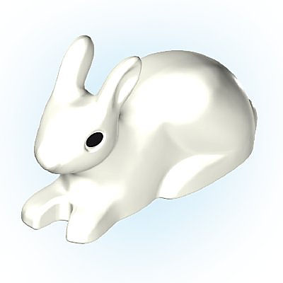 30646483_sparepart/Lièvre blanc couché