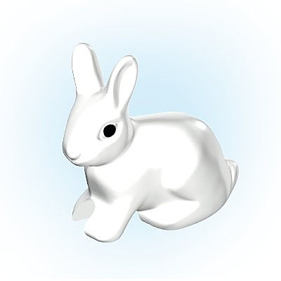 30646493_sparepart/Lièvre blanc assis