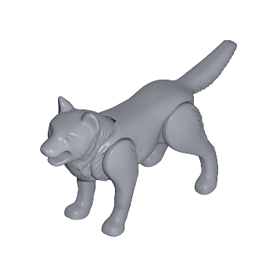 30664580_sparepart/Wolf offenes Maul