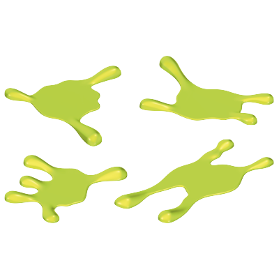 30806714_sparepart/Slimer Puddles (4 pcs) green