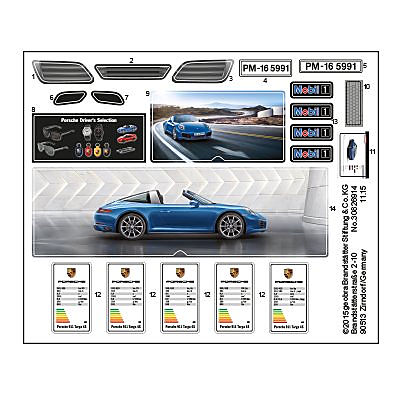 30826914_sparepart/Etikett 5991 Porsche Targa