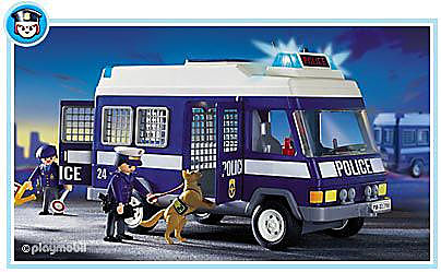 3166-A Politiebus detail image 1