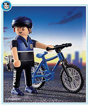 3168-A Patrouilleur à vélo detail image 1