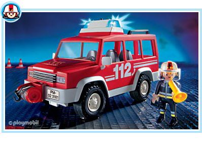 Playmobil Ersatzteil für Feuerwehr Vorausfahrzeug aus Set 3181 nach Wahl !!! 
