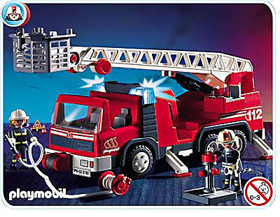 3182-A Pompiers/camion grande échelle detail image 1