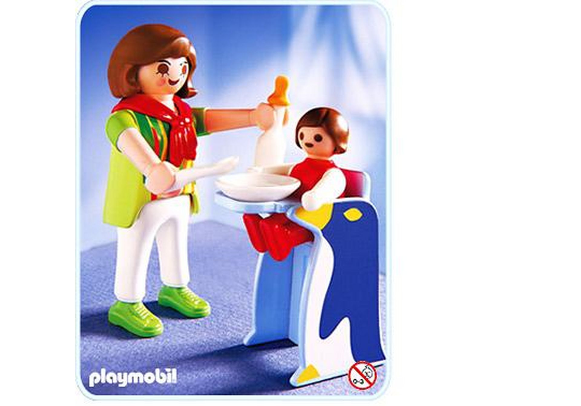 Playmobil  Baby mit Hochstuhl zum Puppenhaus 
