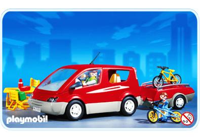 voiture et remorque playmobil