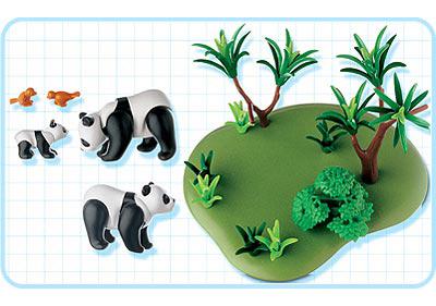 playmobil☆3241 パンダの家族 プレイモービル Amazon.com: Playmobil