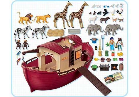 playmobil bateau animaux