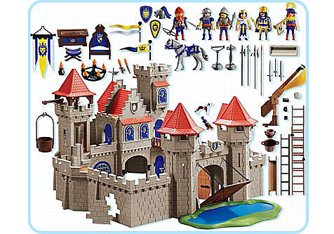 Grand Château Royal du Lion 3268 Playmobil - Château fort Playmobil
