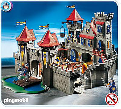 pix Ritterburg Playmobil Alt grosse konigsritterburg 3268 a