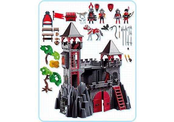 chateau playmobil dragon rouge prix