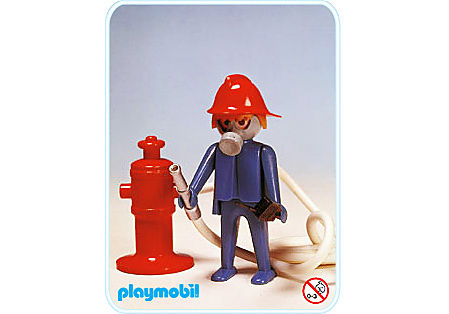 3367-A Feuerwehrmann/Hydrant detail image 1