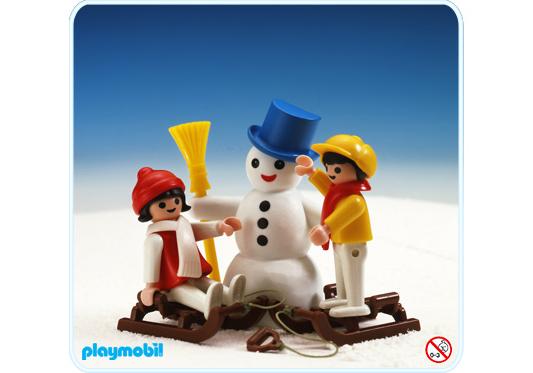 playmobil bonhomme de neige