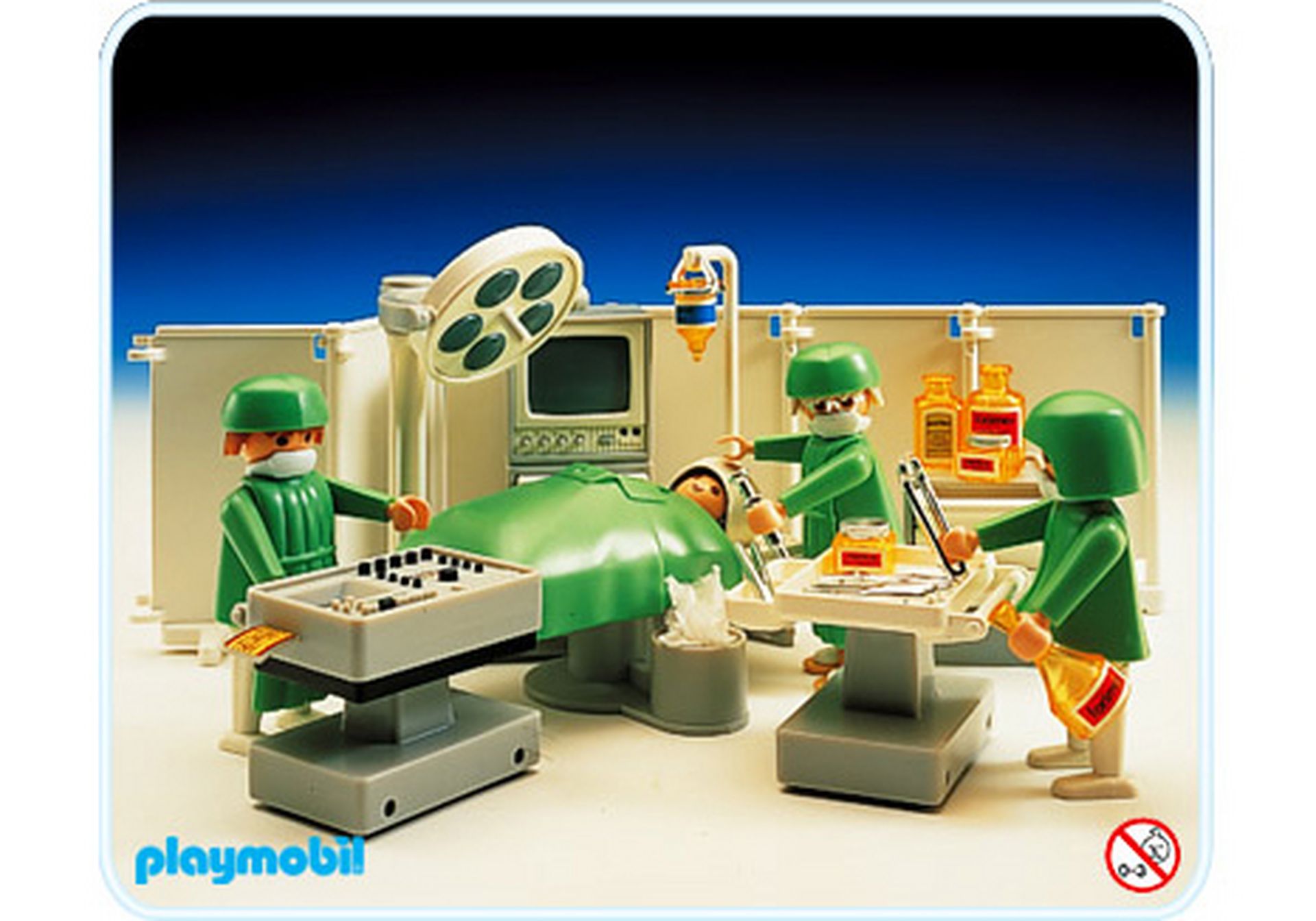 Playmobil ca 30 Jahre Einzelteile Operationssaal 